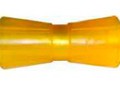 Ролик килевой L=195 мм, D=89/61/17 мм PVC желтый.Фото 