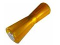 Ролик килевой L=255 мм, D=93/61/17 мм PVC желтый.Фото 