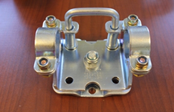 Поворотный хомут AL-KO (сталь 6 мм.) для опорного колеса